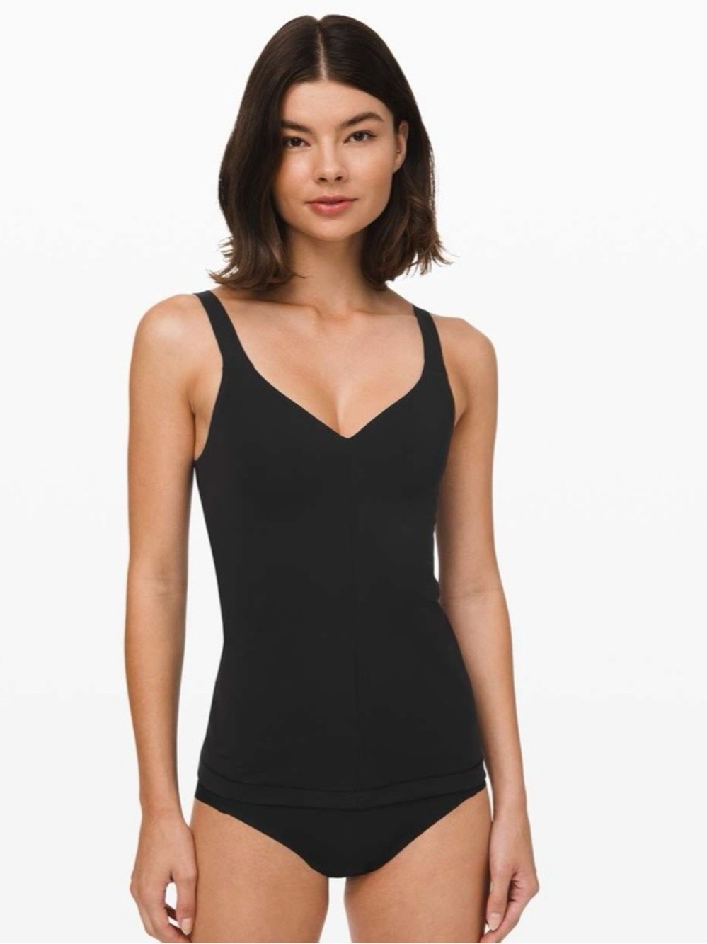Lululemon Simply Sleek 2-in-1 Tank
Black W1BSKS Ultralu™ fits a medium